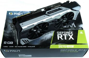 Видеокарты: Видеокарта, Б/у, Palit, GeForce RTX, 8 ГБ, Для ПК