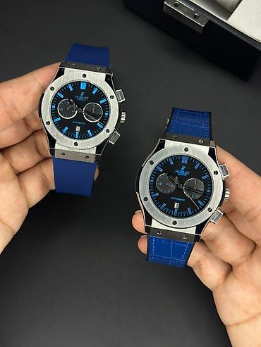 Наручные часы: Hublot Classic Fusion Blue – avtomatik mexanizmli kişi saatı - — 5