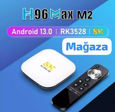 Smart TV bokslar: Yeni Smart TV boks TV box 4 GB / 64 GB, Android, Ünvandan götürmə, Pulsuz çatdırılma, Ödənişli çatdırılma