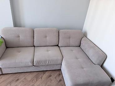 sofa: Угловой диван, C подушками, Трехместный — 2