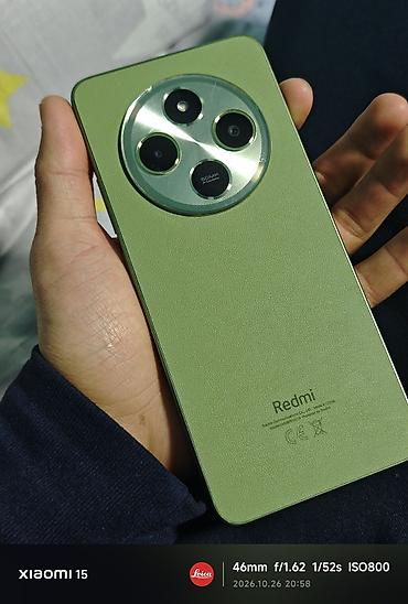 redmi 11 т: Redmi, Redmi 14C, Колдонулган, 128 ГБ, түсү - Жашыл, 2 SIM — 1