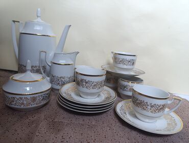 Наборы посуды: Продается НовыйСервис кофейный СССР старая Чехословакия антикварный — 2