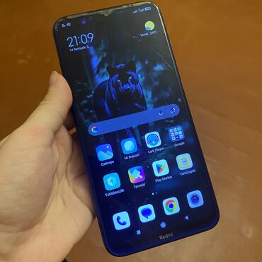 xiaomi note 10: Xiaomi Redmi Note 8, 64 ГБ, цвет - Голубой, 
 Face ID, Отпечаток пальца, Сенсорный