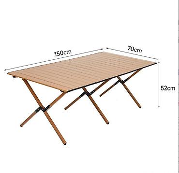 camp: Складной туристический стол Camping table 150см x 70см Стол продается — 8