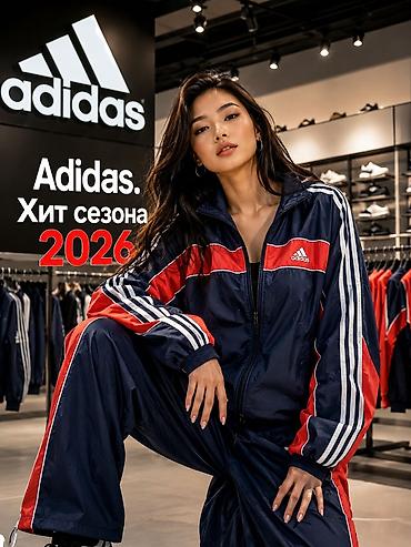 спортивный шорты: Женский спортивный костюм Adidas — хит сезона 2026. - Комплект — 2