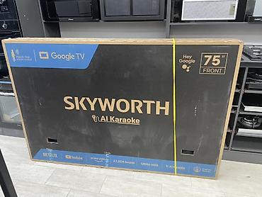 теоевизор: Skyworth 75" Google TV 75Q75G - Диагональ: 75" - Платформа: Google TV — 2