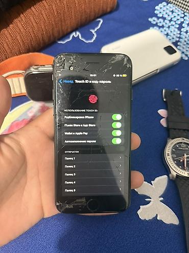 2techno kg: IPhone 7, модель Опечатка работает Экран разбит, на работу не влияет — 5