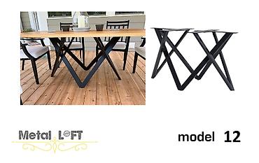 Kuhinjski nameštaj: ⭐ LUX POSTOLJA za sto – METAL + LIM Model 28 ** Profili 80–100 — 8