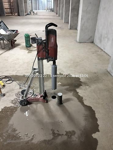 su ceken masinlar: BETON KESME BETON DEŞMƏ:050-220-08-78 Betonda karotla deşik açma — 4