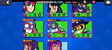Digər oyun və konsollar: Brawl Stars oyun hesabı - Kupa sayı: 33000+ - Prestij: 11 - Toplanan — 15