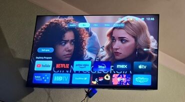 Televizorlar: (Tv) cox yaxwi veziyyetde ZIMMER markasi SMART WIFILI tvidur òlcusu 43