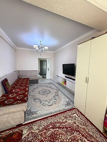 теплый дом: 1 комната, 43 м², Уметалиева/Фрунзе Элитка, 11 этаж, Свежий ремонт — 1