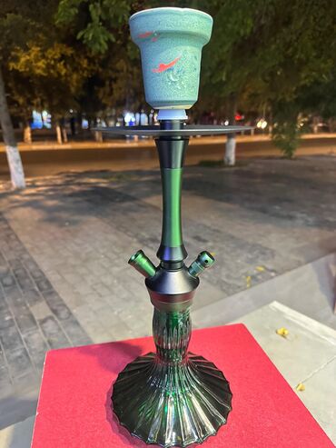 rezin çəkələklər: Qəlyan✅ çasqa ile hündürlüyü 45sm şüşə qəlyan✅ bol tüstü effekti ✅