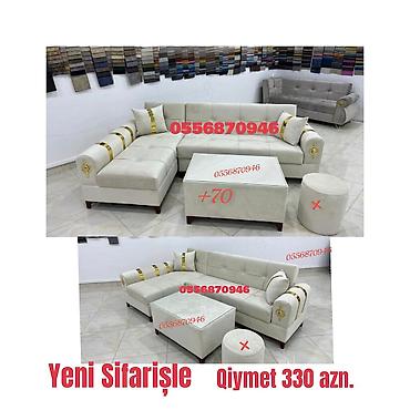 kunc divan modelləri: Künc divan, Qonaq otağı üçün, Parça, Açılmayan — 3