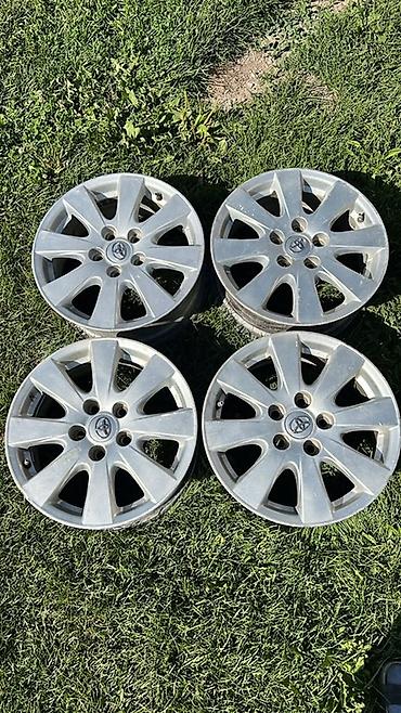 диски vosen: Литые Диски R 16 Toyota, Комплект, отверстий - 5, Б/у — 1