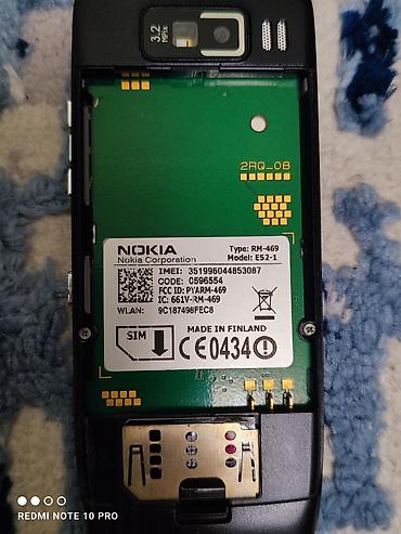 Nokia: Nokia E52, Б/у, 2 ГБ, цвет - Черный, 1 SIM — 7