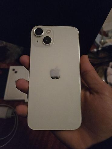 ipad air m3: IPhone 13, 128 GB, Ağ, Simsiz şarj, Face ID, Sənədlərlə — 1