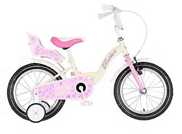 bugaboo cameleon 3: Bicikl kids Visitor Liloo 16" 9" V-brake + kontra, za visinu deteta — 1