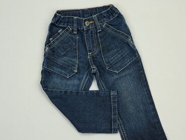 jeansy pozna��: Spodnie jeansowe, Lupilu, 12-18 m, stan - Bardzo dobry