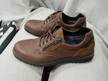 мужские кожаные ботинки: Ботинки кожаные из Европы, новые, размер 42