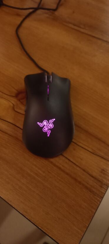 игровые компьютеры в рассрочку: Игровая мышь DeathAdder Essential с разрешением сенсора 6400 в черном