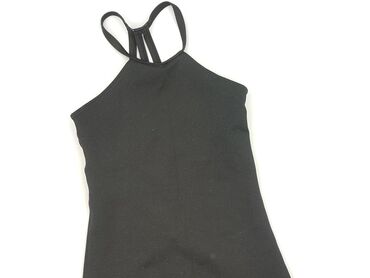 Ubrania damskie: Bluzka damska, Black, rozmiar 2XS