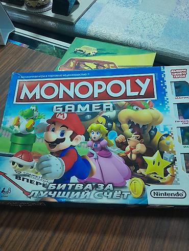 столный игры: Настольные игры 1) Monopoly Gamer (Nintendo x Hasbro) - Версия — 2