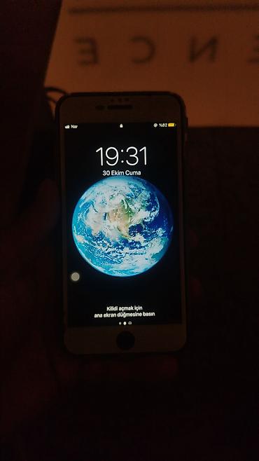 iphone 7 plas: IPhone 6 Plus, 16 GB, Matte Silver, Barmaq izi — 1
