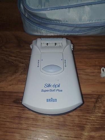 Električni depilatori: Epilator BRAUN Silk Epil Supersoft Plus je potpuno ispravan, u — 4