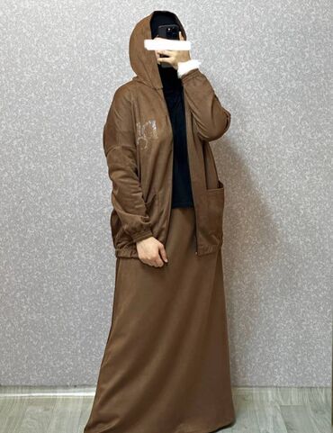 Hicab: Hicab paltarları. Panço, makaronka don, yupka dəst, anqorka geyim — 6