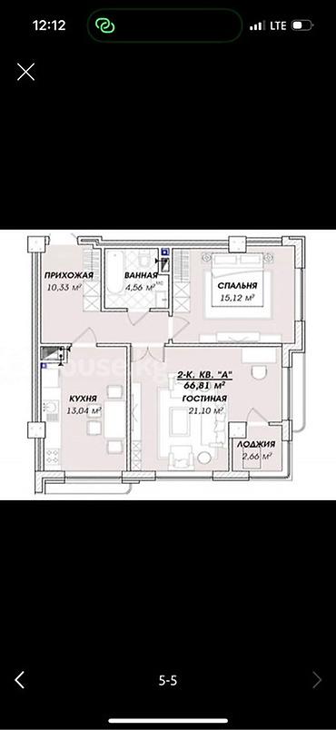 Новостройки от застройщика: Построен, 2 комнаты, 64 м² — 7
