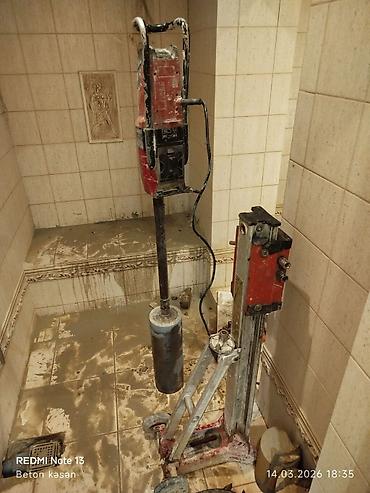 Beton işləri: Beton kəsən beton deşən betonlarin i̇stənilən ölçüdə vəi̇stənilən — 14