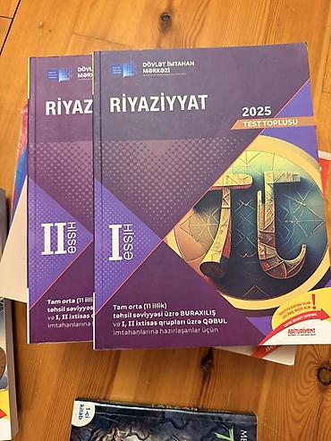Testlər: Riyaziyyat 2025 – Test Toplusu (Hissə II) - Nəşriyyat: Dövlət İmtahan — 2