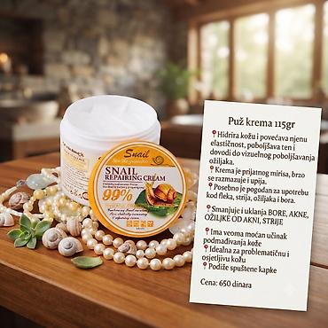 Puž krema – Snail Repairing/Repair Cream - Sadrži 99% filtrata