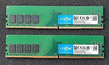 Operativ yaddaş (RAM): Operativ yaddaş - Ram DDR4 2×8GB 2400MHz - 120 AZN DDR4 2×4GB — 1