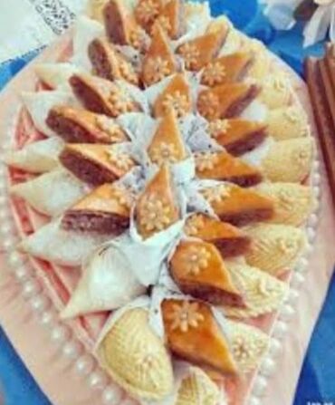 Un məmulatları: Şirniyyatlar evdə hazırlanır təmiz və keyfiyyətli şəkərbura 1 manat 20 — 5