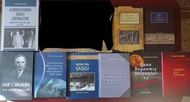 Книги, журналы, CD, DVD: Cəmil həsənli- 10
şirvanşahlar - 8
digərləri hər biri - 5