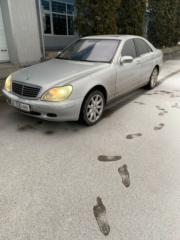 пневма амортизатор: Mercedes-Benz S-Class: 2000 г., 5 л, Типтроник, Бензин, Седан