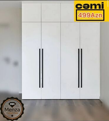 Boşqablar: Yeni, Açılan, 4 qapılı Düz dolab, Qarderob, paltar dolabı, Rusiya