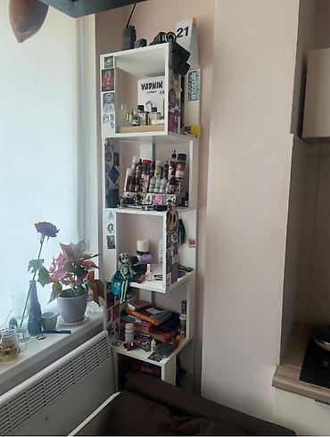 Другая мебель: Стеллаж белый Pine, 35х35х175 см +Бесплатная доставка по городу Цена — 2