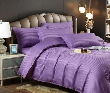 luksuzne posteljine: Double, Damask, color - Purple