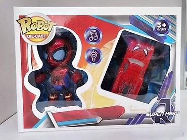 meca trba: Set spiderman i auto metalne igračke. set spiderman i auto metalne — 1