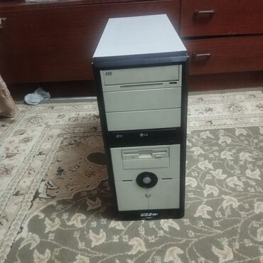 корпус компа: ПК корпусу, ATX, түсү - Боз