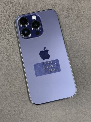ноутбуки для программистов: IPhone 14 Pro, 256 ГБ, Deep Purple, 100 %