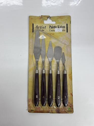карточки наруто: Набор мастихинов Artist Palette Knives — комплект из 5 художественных — 1