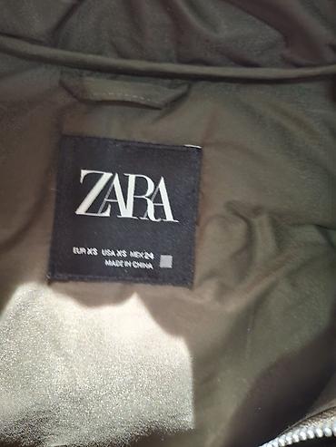 lidl zebra: ZARA dugačak puf prsluk sa kapuljačom - Brend: ZARA - Veličina: XS — 2