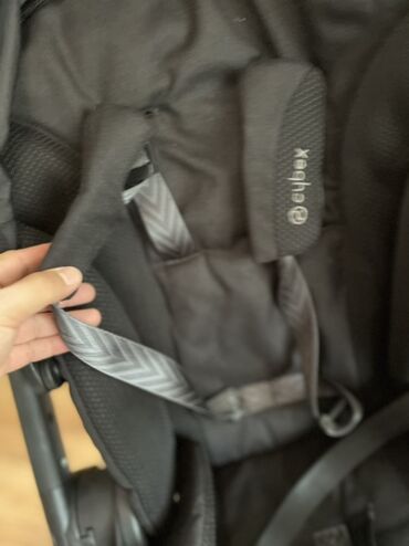 Коляски: Коляска, цвет - Черный, Б/у — 14