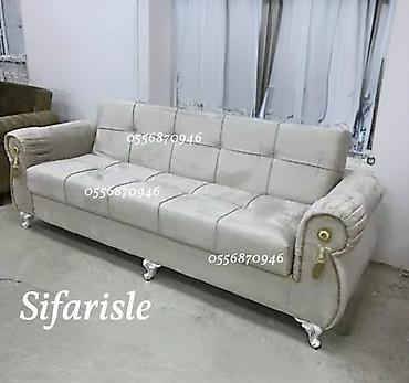 tek divan: Yeni, Divan, 2 kreslo, Bazalı, Açılan — 8