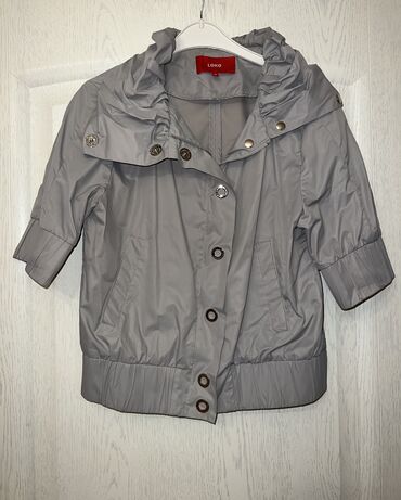демисезонные куртки с капюшоном: Женская куртка S (EU 36), M (EU 38), цвет - Серый
