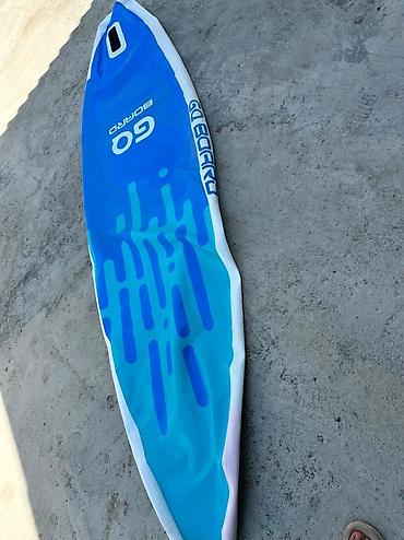 серф доска: Надувная SUP-доска GQ BOARD Размер д3.35см. Ш.81см Т.35см - — 3